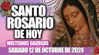 EL SANTO ROSARIO DE HOY SÁBADO 12 DE OCTUBRE DE 2024MISTERIOS GOZOSOS/Santo Rosario de Hoy/NUEVO