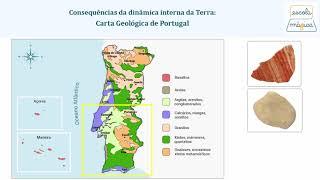 7-  Carta geológica de Portugal