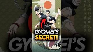 How Gyomei actually earned the title of STRONGEST HASHIRA? Demon Slayer #demonslayer #shorts
