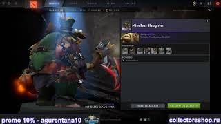 Mindless Slaughter set for Pudge DOTA 2 TI10 Collector's Cache