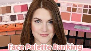 RANKING ALL OF THE FACE PALETTES I'VE TRIED SO FAR THIS YEAR