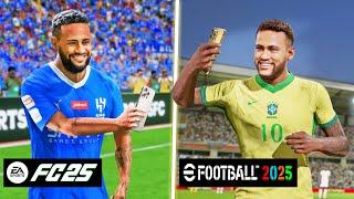 EA FC 25 vs eFootball 2025 - Signature Celebrations Comparison