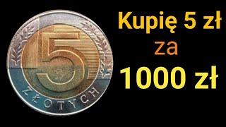 Kupie 5 złotych za 1000 złotych rocznik 2023