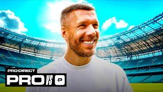 LUKAS PODOLSKI IS THE FUNNIEST FOOTBALLER  PRO vs PRO:DIRECT ft. YUNG FILLY & PODOLSKI ️