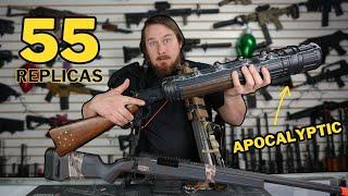 Unboxing 55 Airsoft Guns I Traded For!