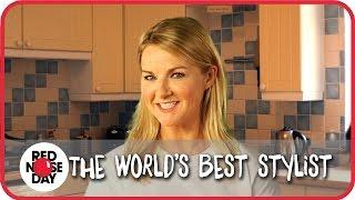 Sarah Hadland, the worlds best stylist? | Red Nose Day 2015