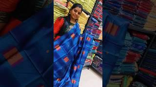 #shorts ️ Kanchipuram Semi Silk Sarees | Hanishka's Sarees | Priya Just Know Fashion #telugu #song