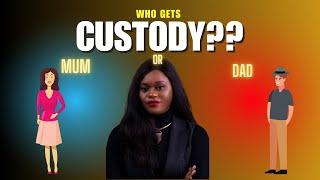 Who gets Legal Custody of children during a divorce and how you can get custody