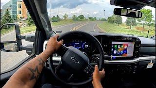 2023 Ford F-350 Super Duty XLT - POV Test Drive