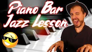 How to play PIANO BAR Style - COOL JAZZ (The day you moved)