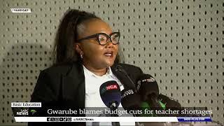 Basic Education | Budget cuts jeopardising future prospects of learners: Gwarube