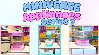 Unboxing and Crafting the NEW Miniverse Appliances Series 2!