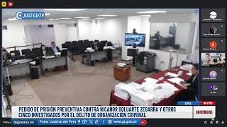 #EnVivo | Pedido de prisión preventiva contra Nicanor Boluarte Zegarra y otros