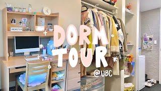 College DORM ROOM TOUR (UBC first year) • Connected-Single