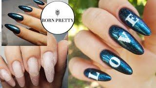 МАНИКЮР НА СЕБЕ /СМЕНА ФОРМЫ / ШИКАРНЫЙ ДИЗАЙН #BornPretty #FRANCHESKA #Инстаногти