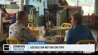 Locals react to "No Tax on Tips"