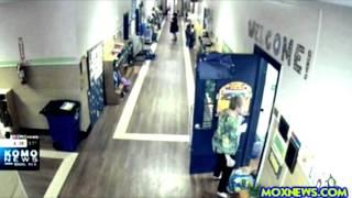 Teacher Intentionally Knees Small Child In The Back Slamming Him To The Floor! CAUGHT ON VIDEO!