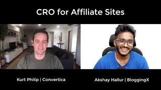 Conversion Rate Optimization for Affiliate Websites With Kurt Philip from Convertica