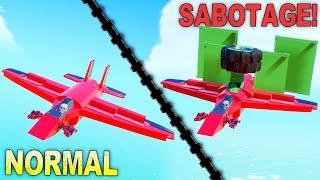 1v1 SABOTAGE DOGFIGHT: Every Round We Sabotage Each Other's Build!