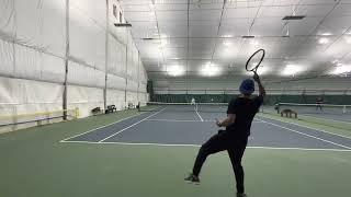 USTA 5.0 Ivan Pintado vs USTA 5.0 Amir Bagherpour, 1 SET small Highlights, CP Vs Baseliner