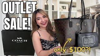 THE BEST WORK BAG! Coach City Tote, What Fits, Coach Outlet Discount and Sale