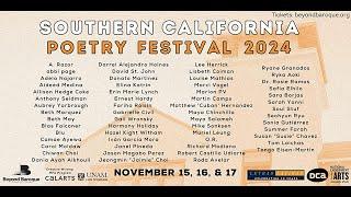 Southern California Poetry Festival 2024: Poetry in Making: Three poets of the Arab & SWANA diaspora