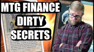 MTG FINANCE The Dirty Secret Of Old School MTG Cards.