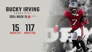 Bucky Irving Week 15 Replay: Every Run @ Los Angeles Chargers