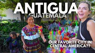 ANTIGUA (GUATEMALA) might be our FAVORITE CITY in CENTRAL AMERICA! - travel vlog