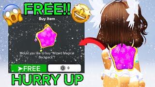 GET NEW ROBLOX FREE ITEM  HURRY UP!