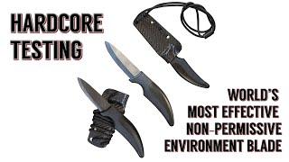 NPE Ghost Knife Testing & Review | Non-Permissive Environment Blade