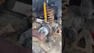 Toyota Land Cruiser LJ71 Front Suspension in process - PAT️ #mechanicshop #automobilerepair