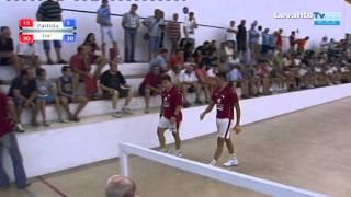 Final Lliga Raspall. La LLosa de Ranes 01/08/2014 Pilota Valenciana.