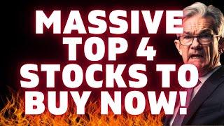  TOP 4 BEST STOCKS TO BUY NOW!  GROWTH STOCKS 2024 SEPTEMBER