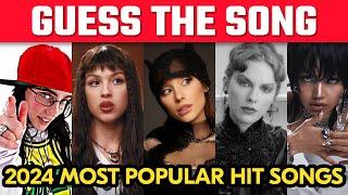 Guess the Song | Most Popular Songs of 2024 | Music Quiz