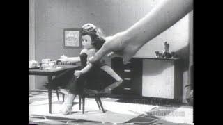 1958 Vintage Mattel Modern Dollhouse Furniture Commercial