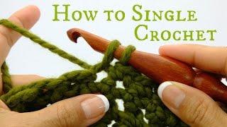 How to single crochet - Beginner Crochet Tutorial