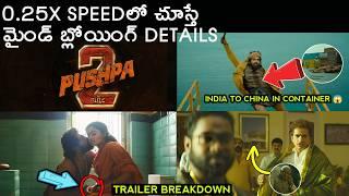 I Watched " Pushpa 2 The Rule Trailer " In 0.25x Speed And Here's What I Found | Allu Arjun