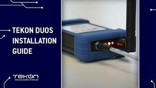 TEKON DUOS Wireless System | Installation Guide