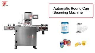 Fully Automatic Tin Can Sealer Sealing Seaming Machine Price