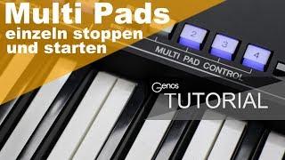 Multi-Pads einzeln und automatisiert starten und stoppen (Yamaha-keyboards)