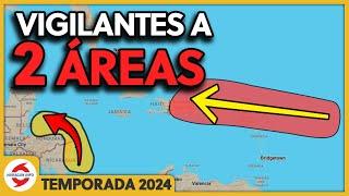 Invest 94L y baja presión podrían desarrollarse en depresión tropical durante el fin de semana.