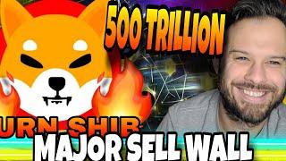 Shiba Inu Coin | 500 Trillion SHIB Sell Wall Set Up Crucial Levels!