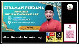 Ceramah Penuh Terbaik DUKE 2024. Sambutan Maulidur Rasul bersama DUKE