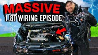 WIRING in a Mk3 Golf 1.8 20v TURBO Conversion!