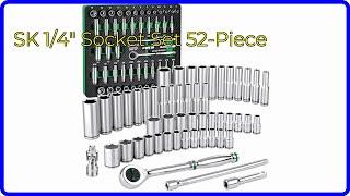 REVIEW (2024): SK 1/4" Socket Set 52-Piece. ESSENTIAL details.