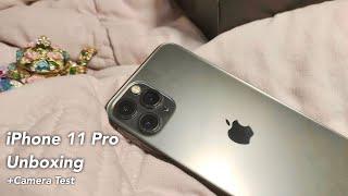 iphone 11 pro unboxing + camera test 