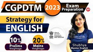 Strategy to score full marks in English CGPDTM written exam 2023 | Important topics for English