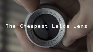 I Bought the CHEAPEST Leica Lens on the Internet! | Leica Elmar 90mm f/4 LTM Review