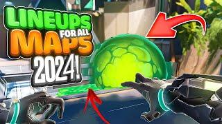 [NEW] VIPER LINEUPS ALL MAPS VALORANT SETUPS GUIDE 2024